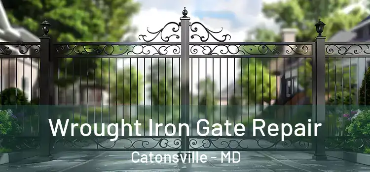 Wrought Iron Gate Repair Catonsville - MD